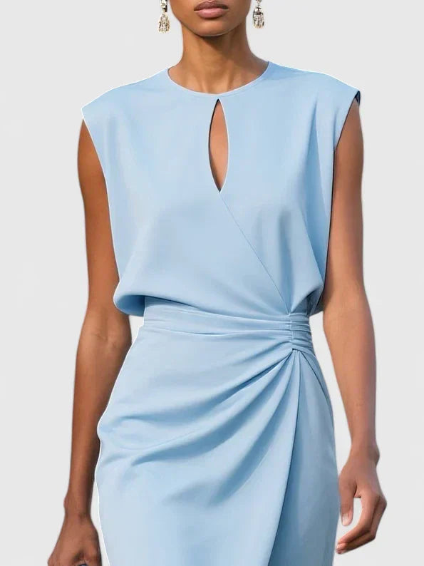 Robe Mini Formelle Pour Femmes Élégante Soirée Sophistiquée Enveloppante Coupe Flatteuse Polyvalente – Lisandrah