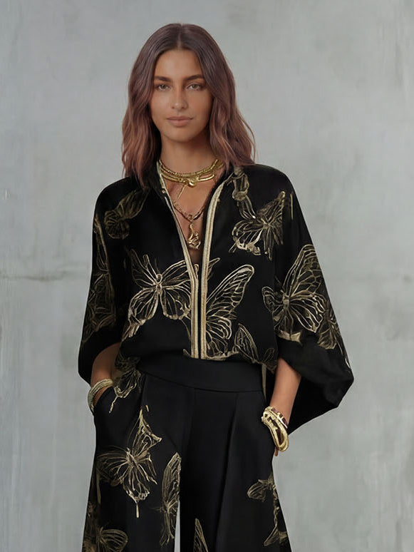 Ensemble Deux Pièces Femme Blazer Court Ajusté Jupe Plissée Évasée Taille Haute Fente Travail Soirée Mariage Cocktail – Blazérine