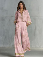 Ensemble Deux Pièces Femme Blazer Court Ajusté Jupe Plissée Évasée Taille Haute Fente Travail Soirée Mariage Cocktail – Blazérine