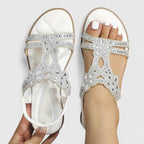 Sandales Plates Orthopédiques pour Femmes Semelle de Stabilité Soulagement de la Pression Anti-Fatigue Élégantes – Khalessi
