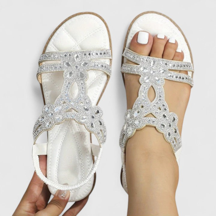 Sandales Plates Orthopédiques pour Femmes Semelle de Stabilité Soulagement de la Pression Anti-Fatigue Élégantes – Khalessi