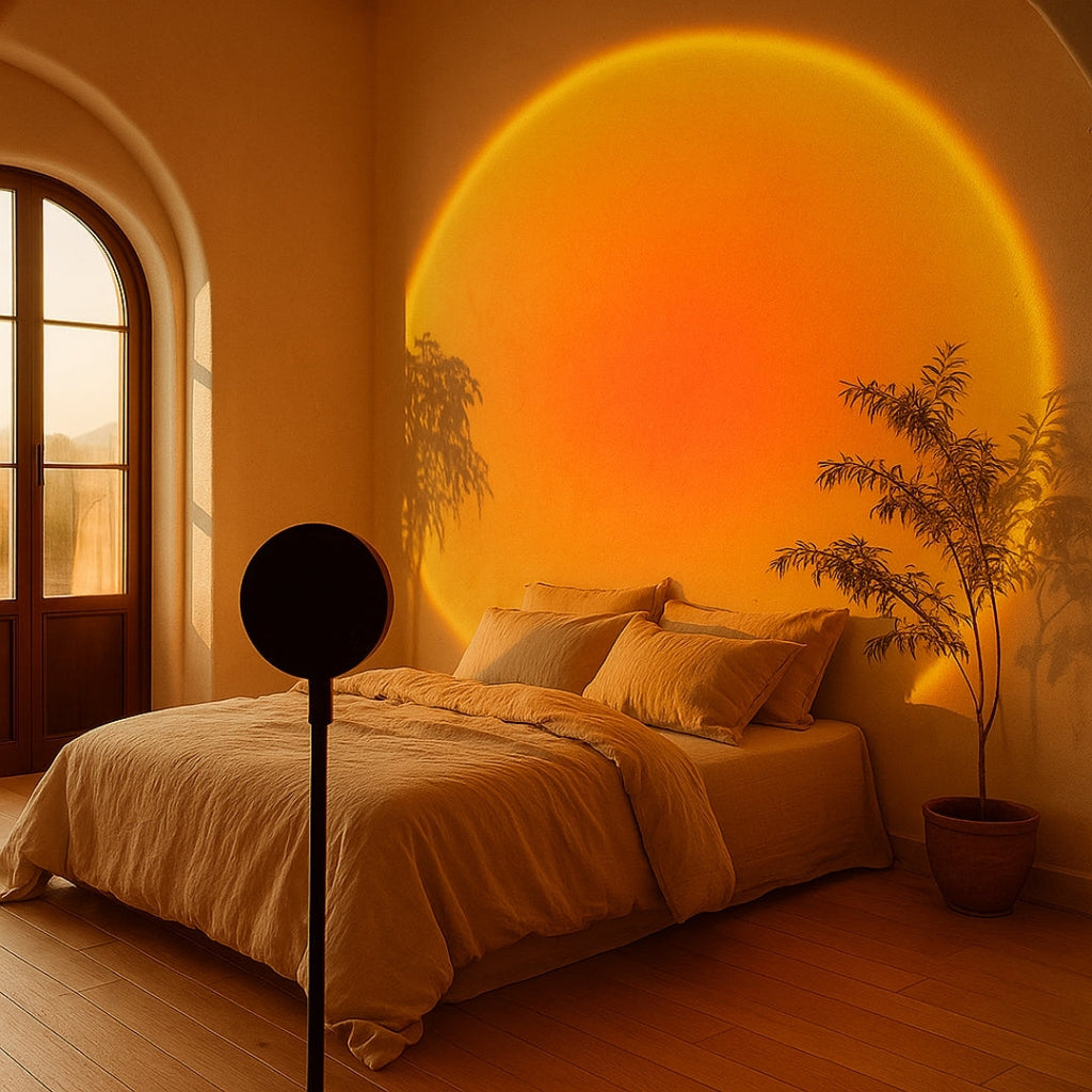 Lampe de Table Couleur Sunset | Élément Décoratif