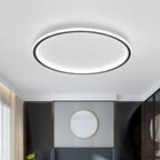 Modern Scandinavian Round LED Ceiling Light for Living Room and Bedroom