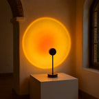 Tischlampe in Sunset-Farbe | Dekoratives Element
