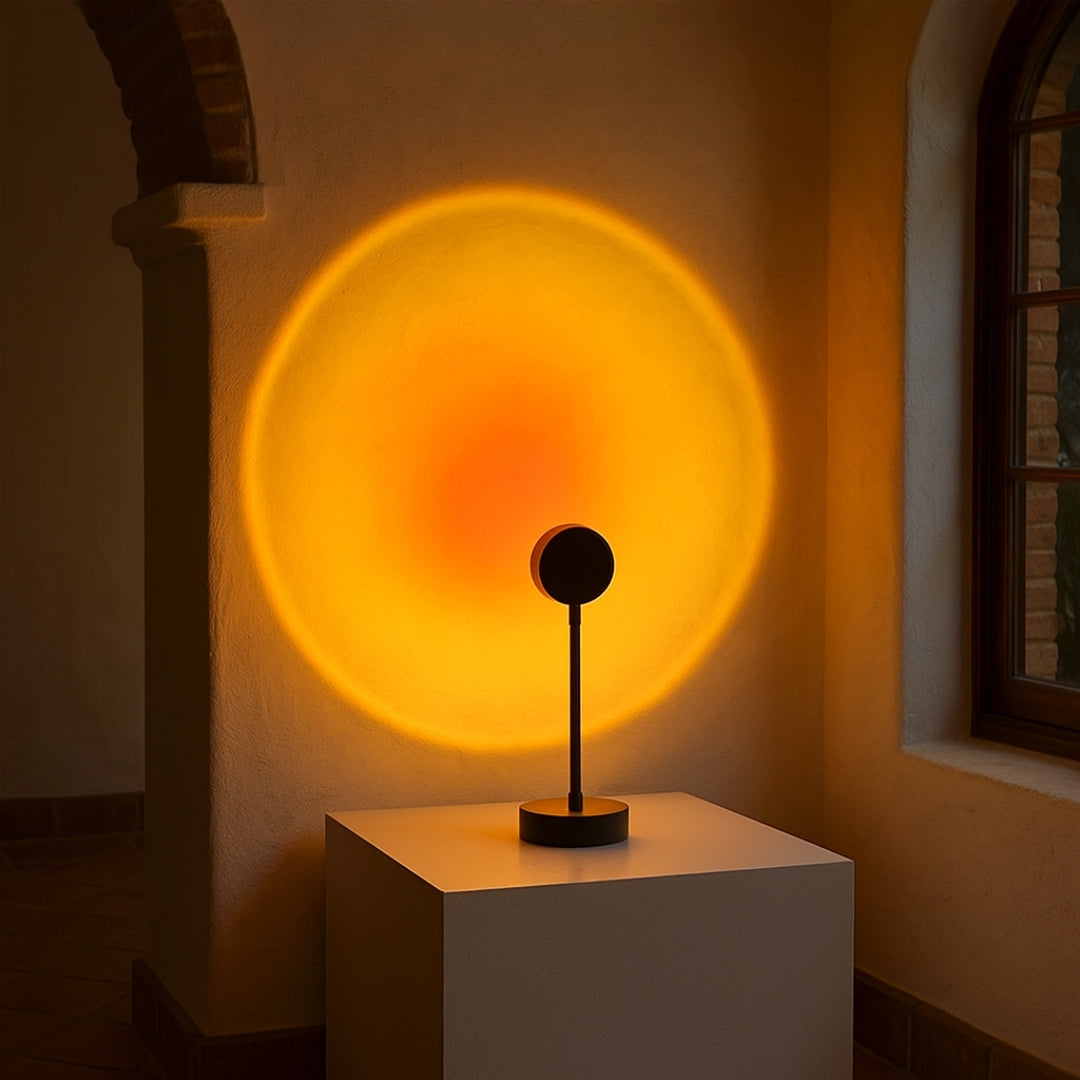 Lampe de Table Couleur Sunset | Élément Décoratif