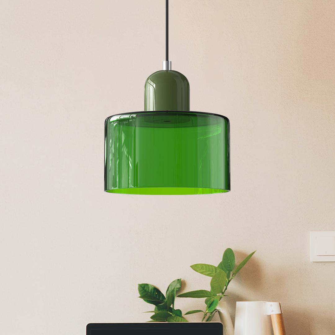 Lampe Suspendue Bauhaus en Verre | Esthétique d'Intérieur