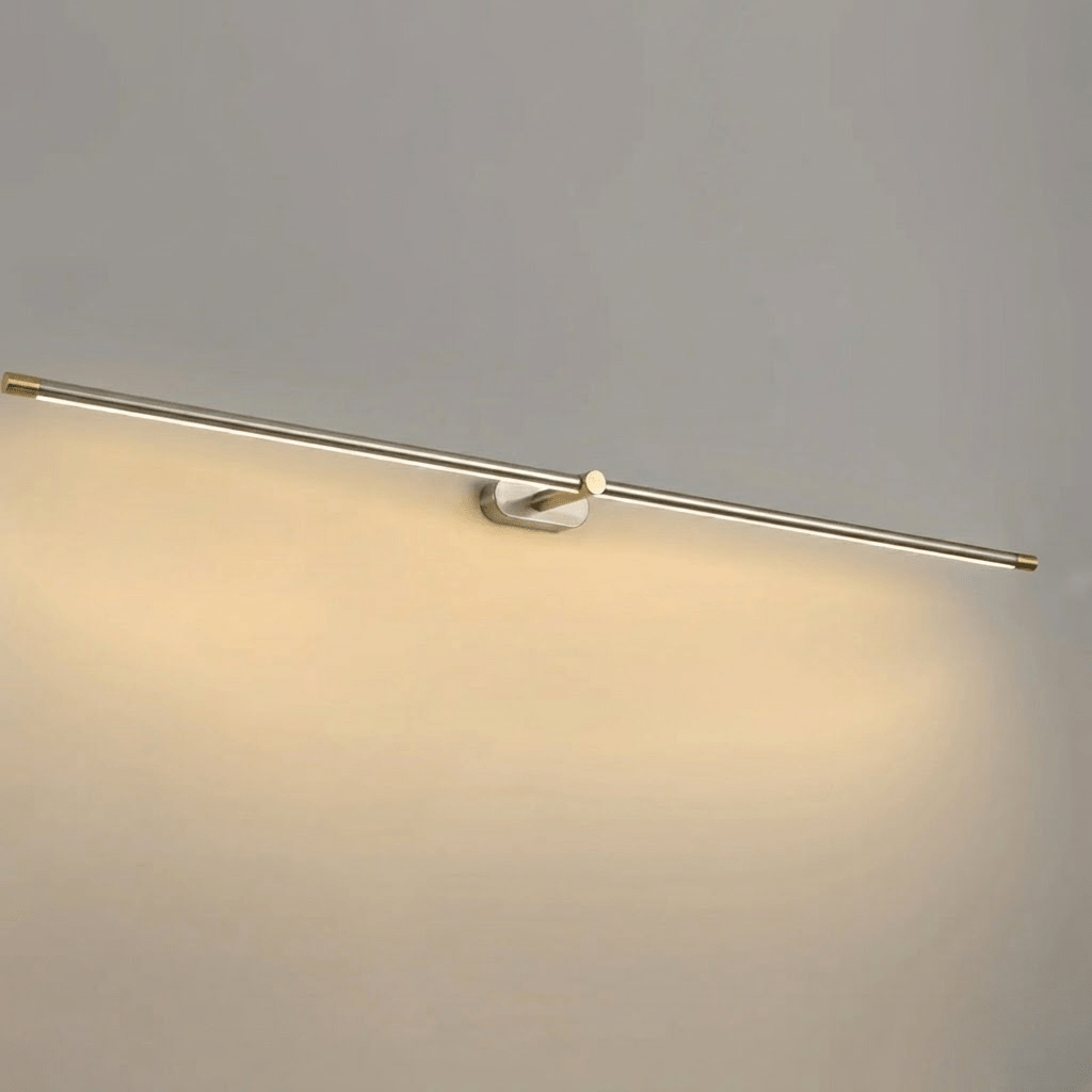Kabellose, wiederaufladbare lineare LED-Wandleuchte, minimalistischer Stil, Bildspiegel Wohnzimmer