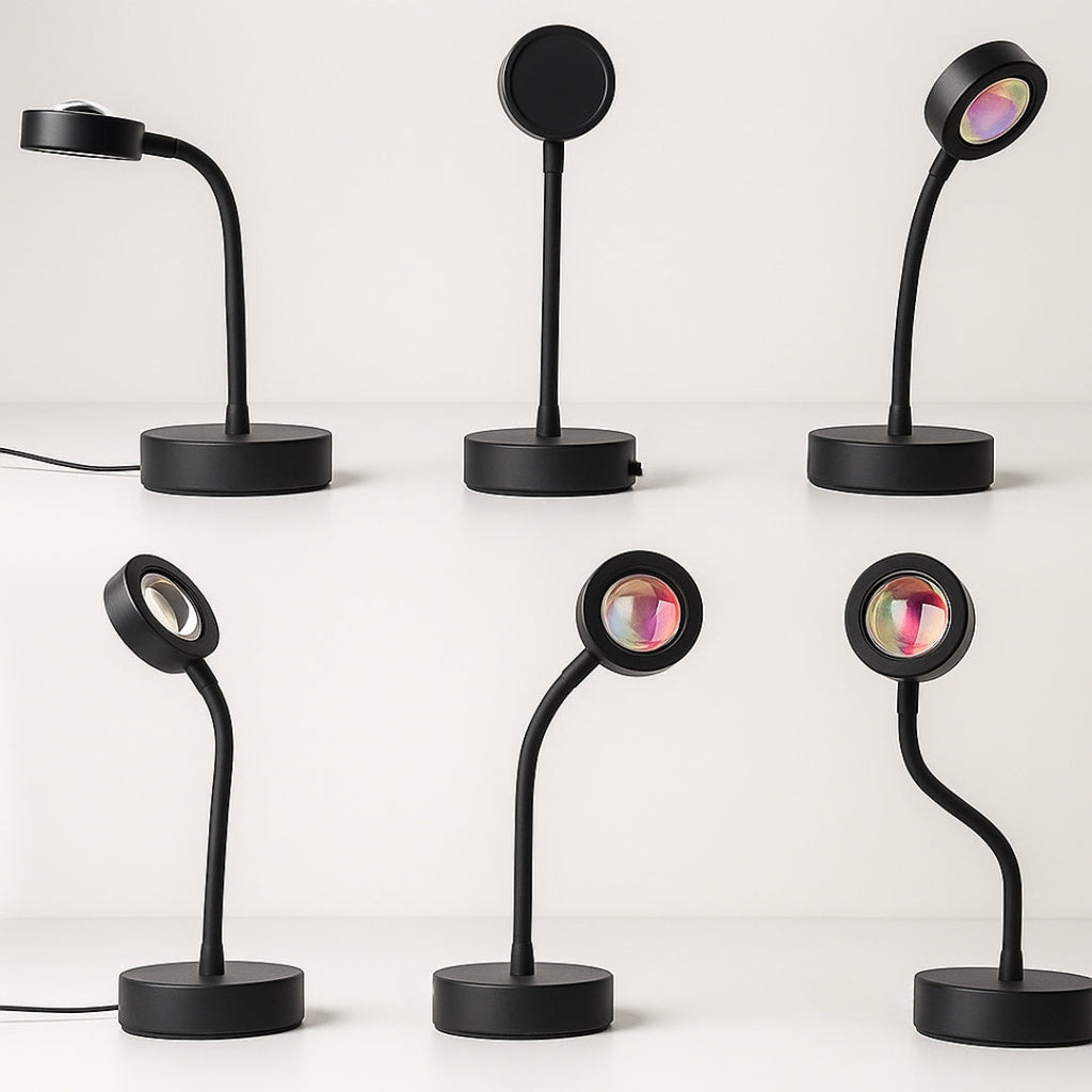 Lampe de Table Couleur Sunset | Élément Décoratif