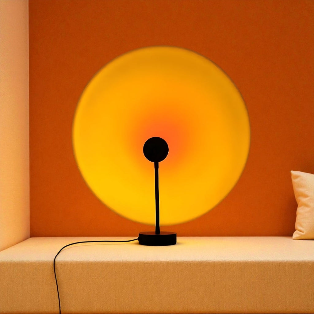 Lampe de Table Couleur Sunset | Élément Décoratif