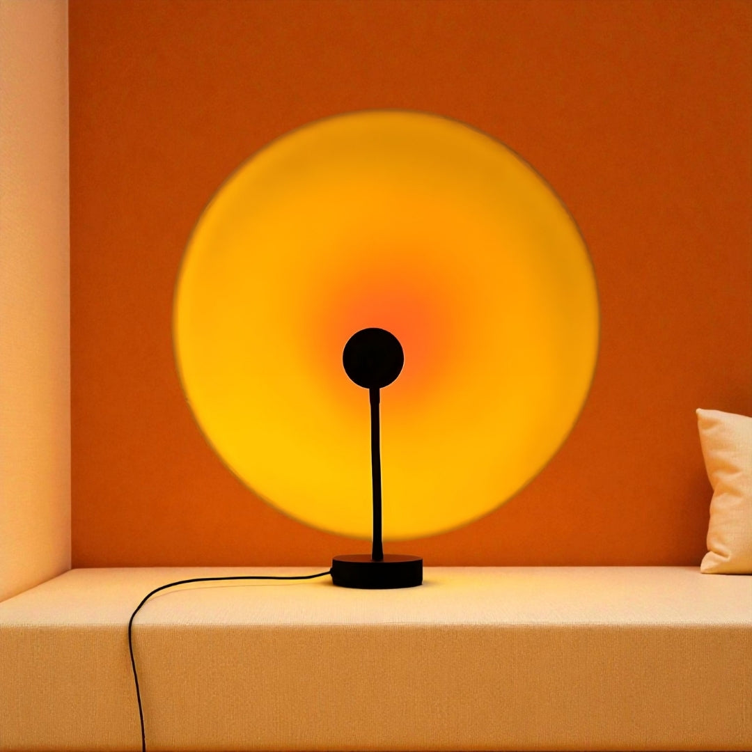 Lampe de Table Couleur Sunset | Élément Décoratif