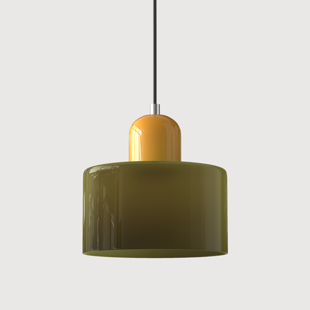Lampe Suspendue Bauhaus en Verre | Esthétique d'Intérieur