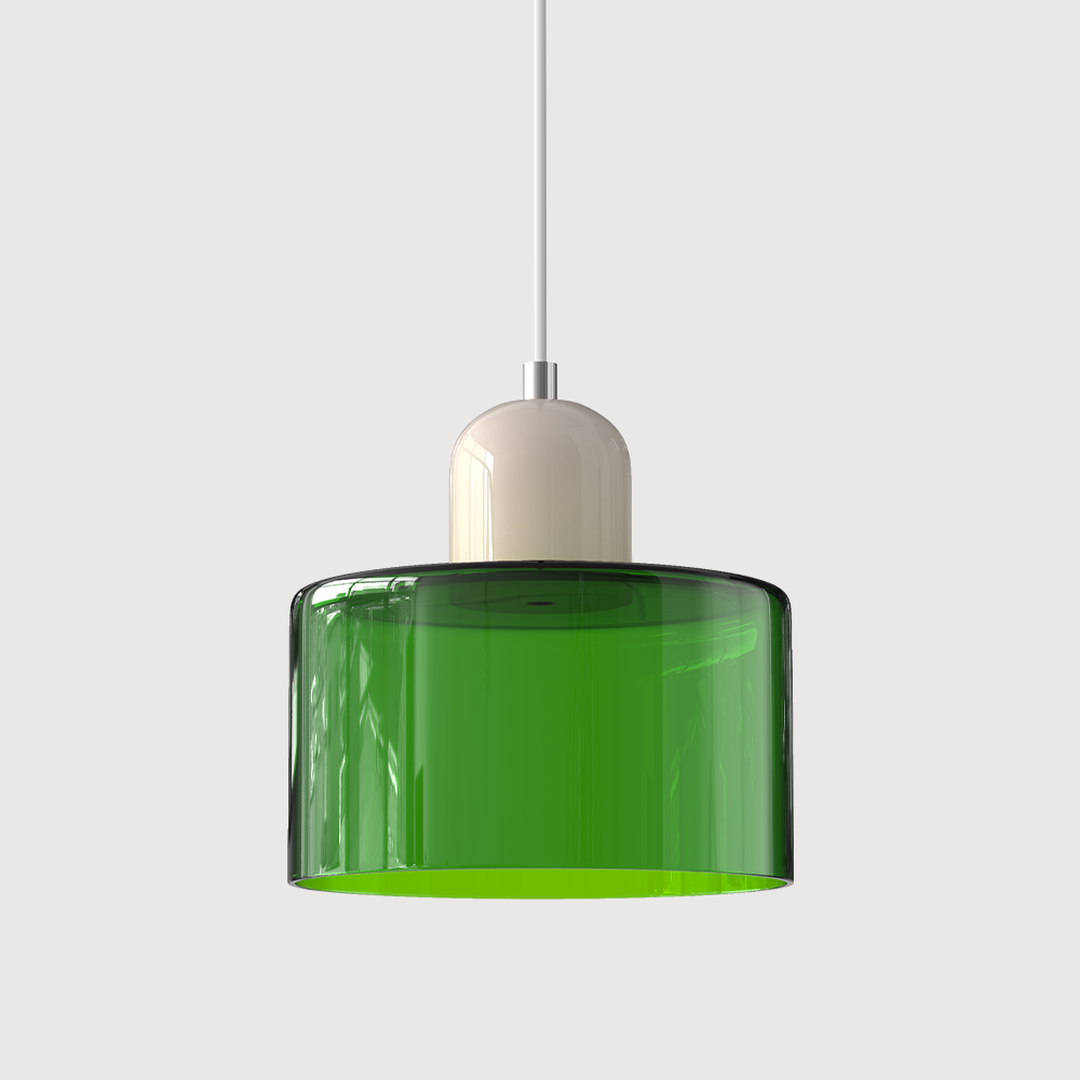 Lampe Suspendue Bauhaus en Verre | Esthétique d'Intérieur