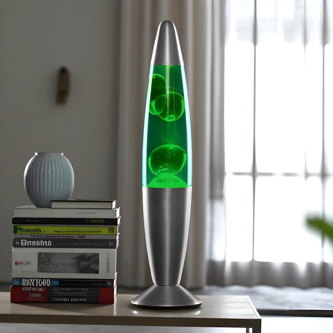 Lampe à Lave Multicolore au Design Compact