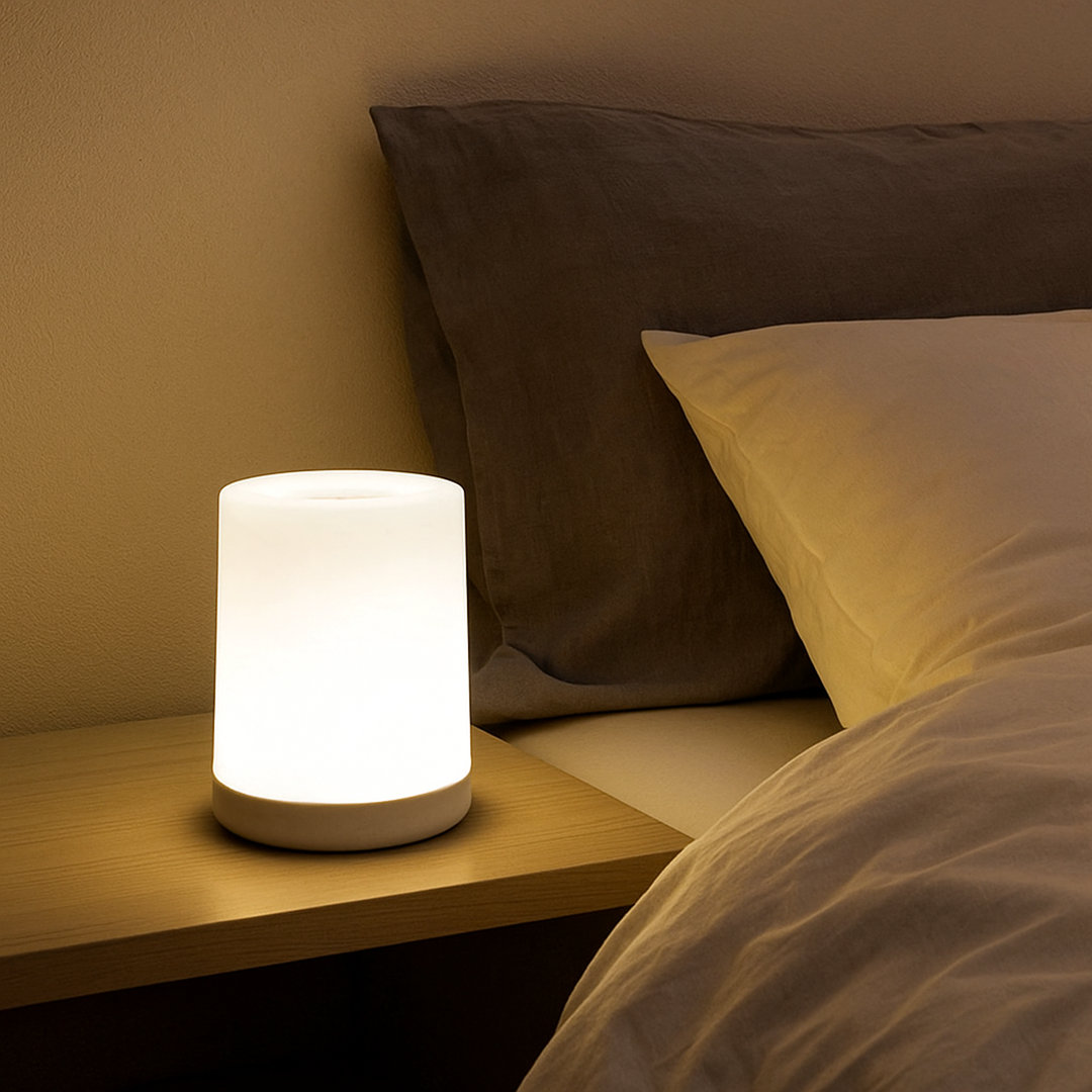 Lampe de Table Sans Fil Rechargeable | Design Compact et Portable