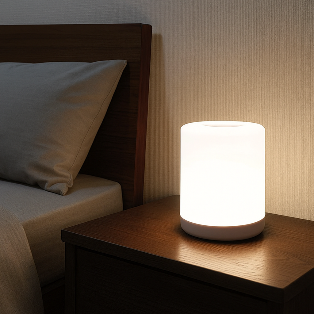 Lampe de Table Sans Fil Rechargeable | Design Compact et Portable