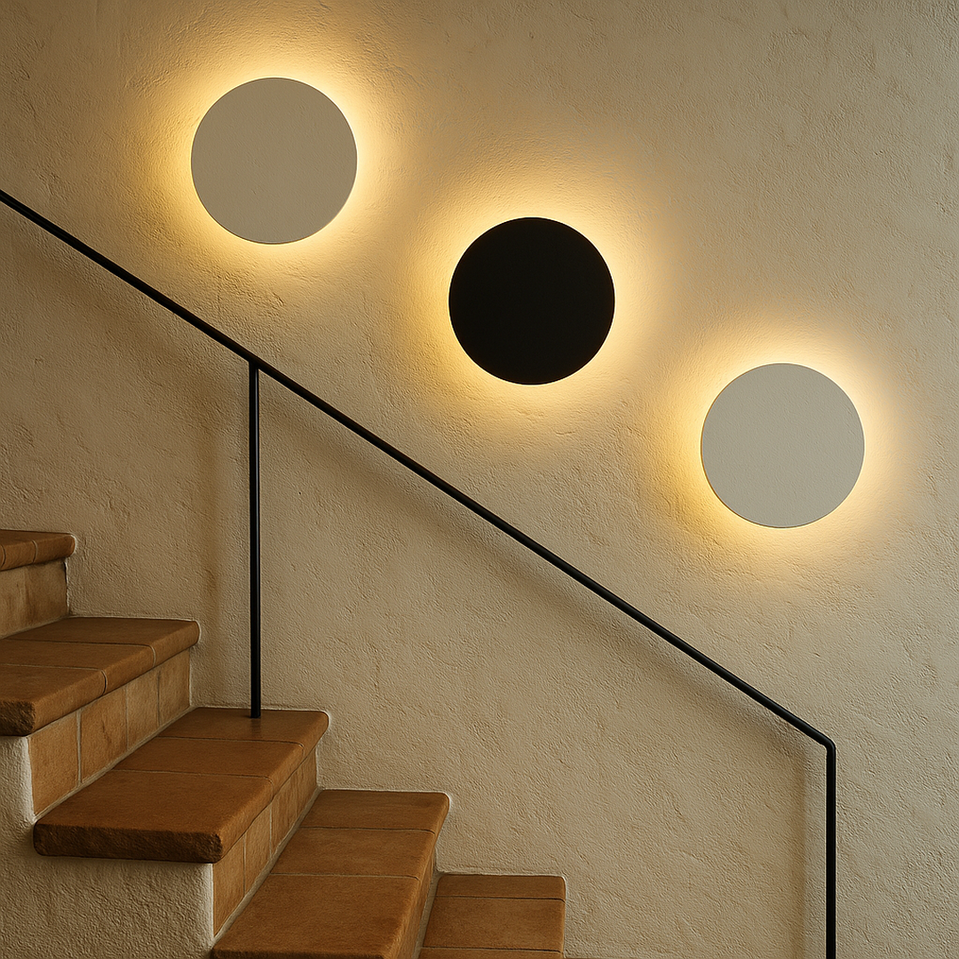 Applique Murale LED Ronde au Design Contemporain
