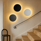 Runde LED-Wandleuchte im Zeitgenössischen Design