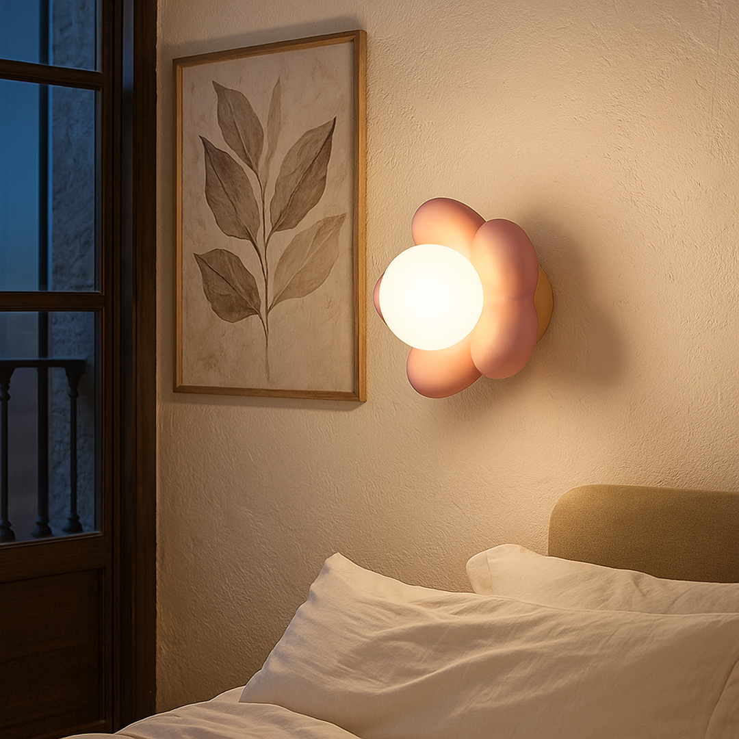 Lampe Fleurie | Éclairage Décoratif pour Intérieur