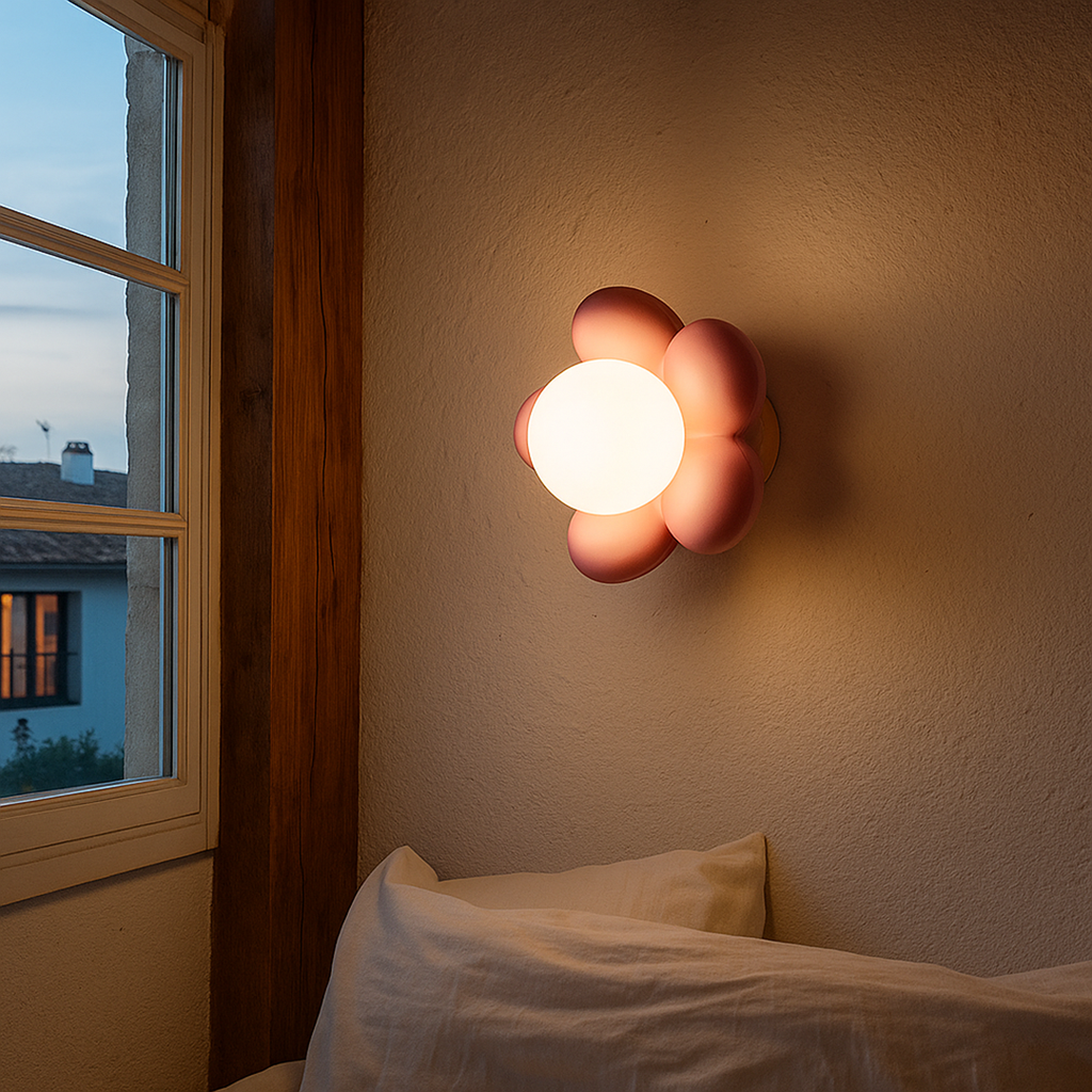 Lampe Fleurie | Éclairage Décoratif pour Intérieur