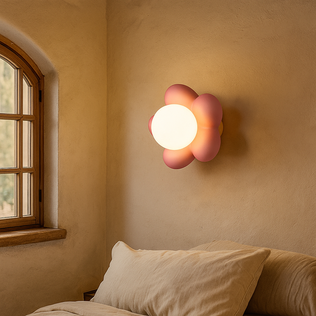 Lampe Fleurie | Éclairage Décoratif pour Intérieur