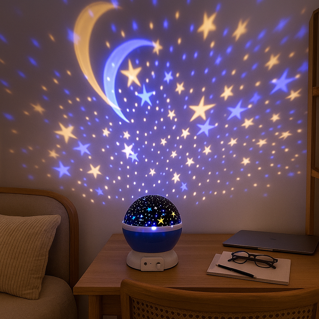 Projecteur d'Étoiles LED | Veilleuse Nocturne pour Chambre