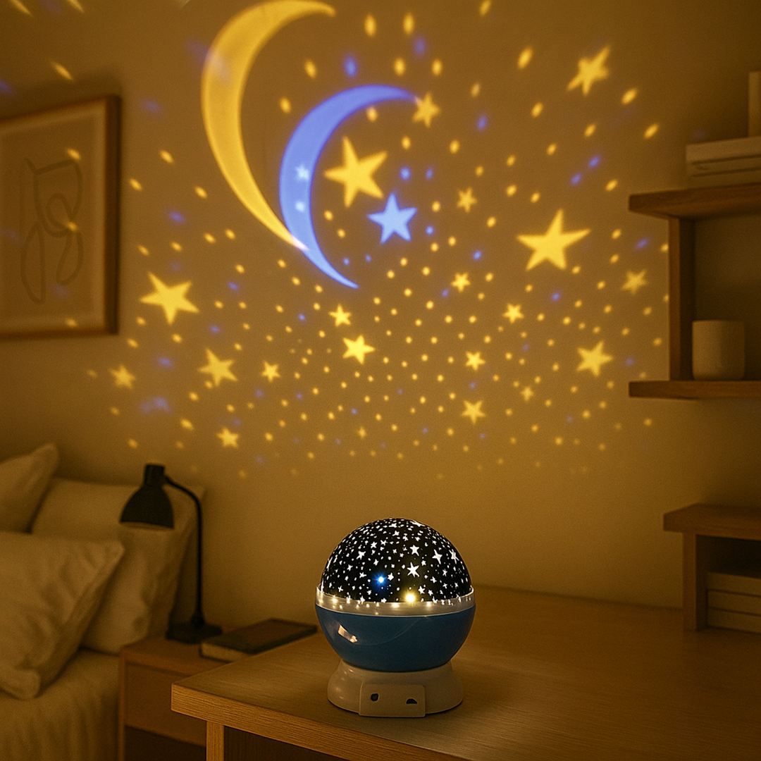 Projecteur d'Étoiles LED | Veilleuse Nocturne pour Chambre