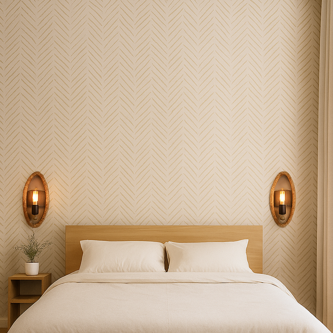 Vintage Scandinavian Wall Sconce | Design Equipped with Rope