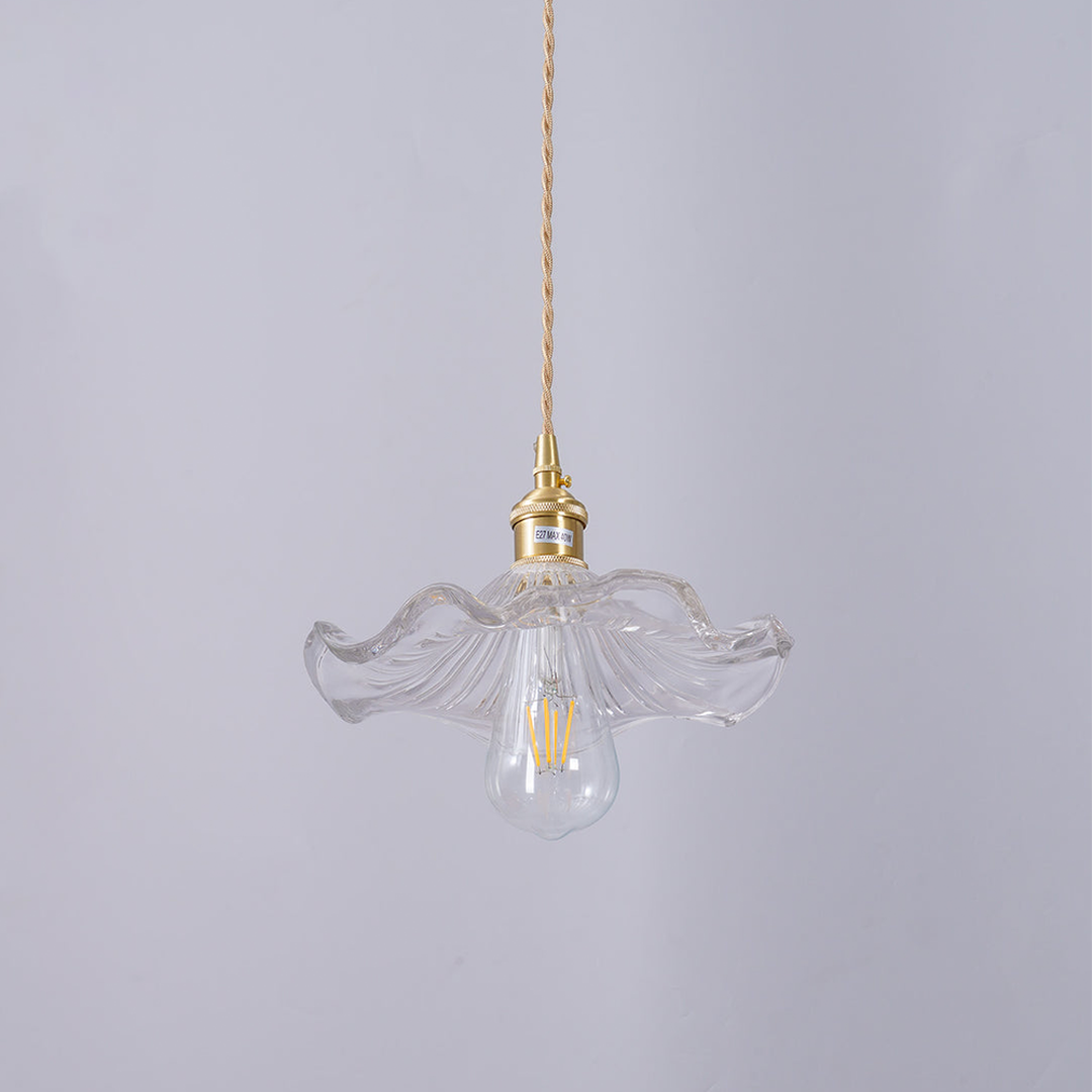 Lampe Suspendue Élégante | Design Fleur d'Hibiscus