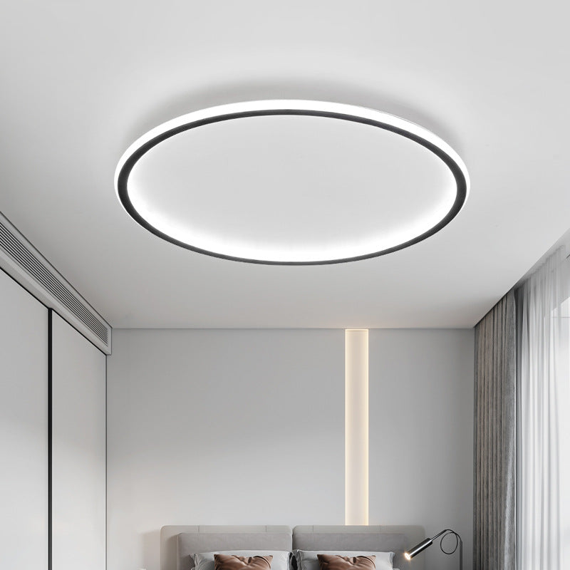 Plafonnier Ronde Scandinave LED Moderne pour Salon et Chambre