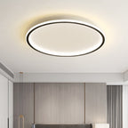 Modern Scandinavian Round LED Ceiling Light for Living Room and Bedroom