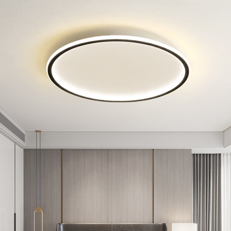 Plafonnier Ronde Scandinave LED Moderne pour Salon et Chambre