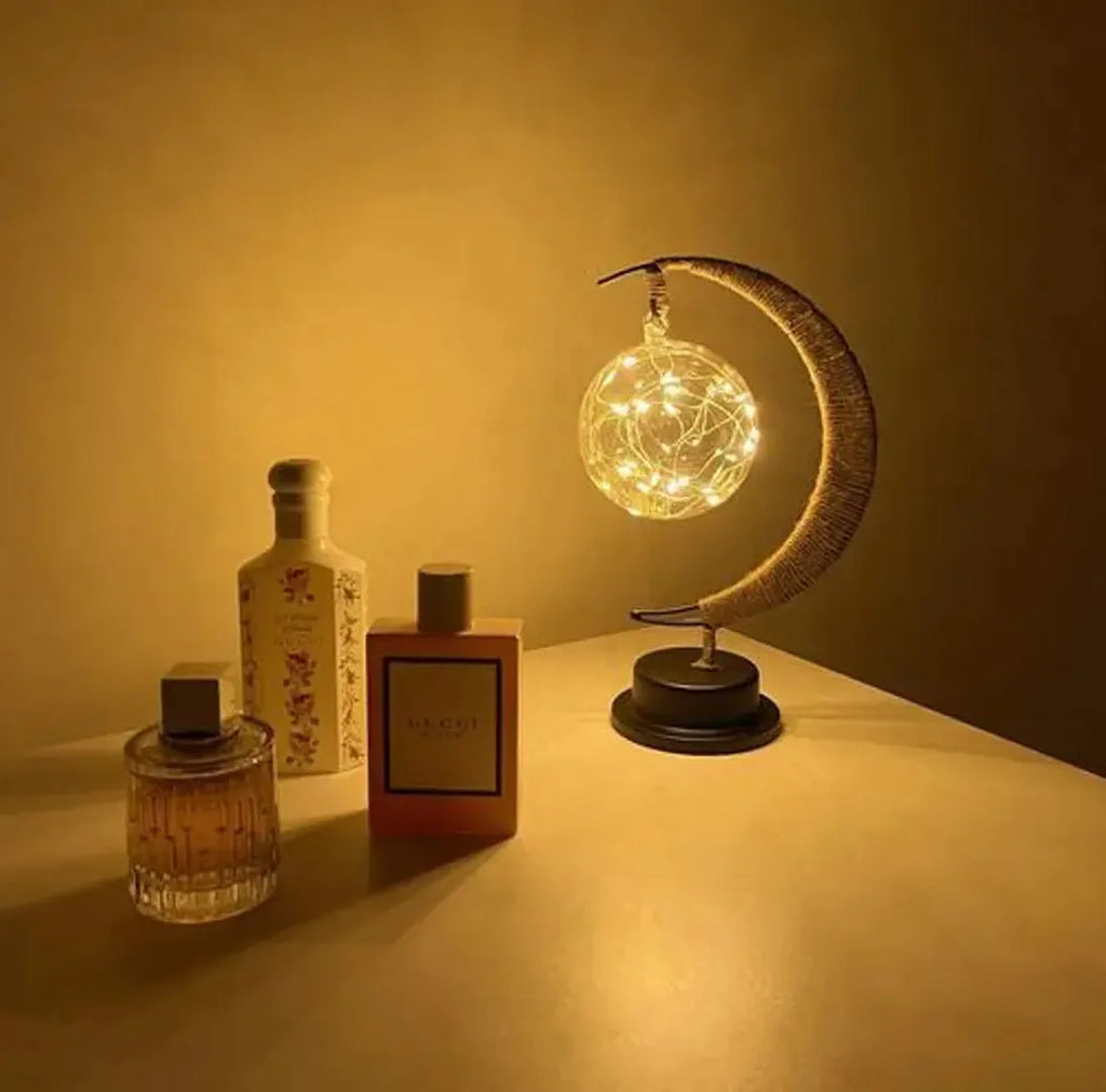 Lampe Lunaire Rétro | Décorations Élégantes