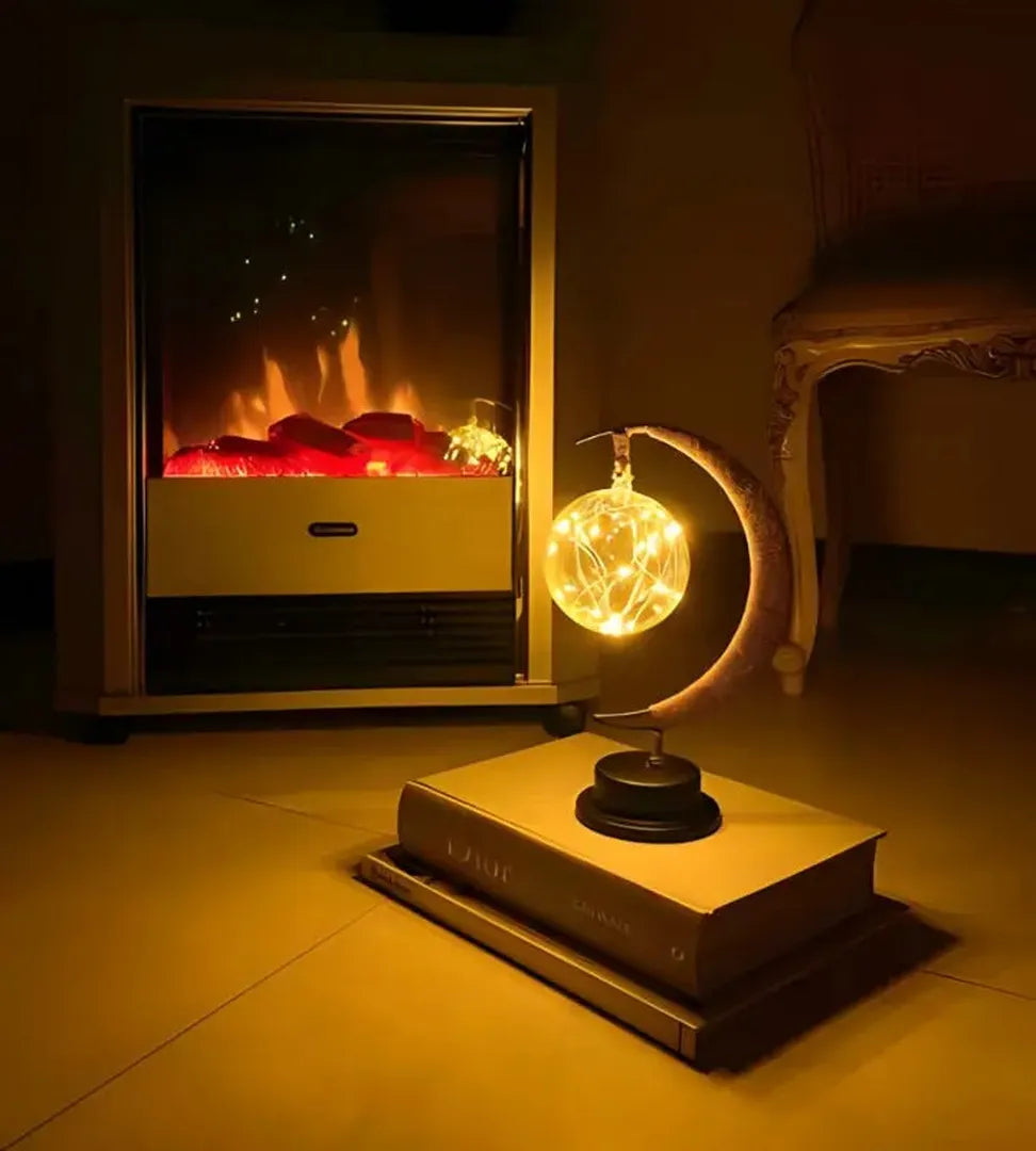 Lampe Lunaire Rétro | Décorations Élégantes