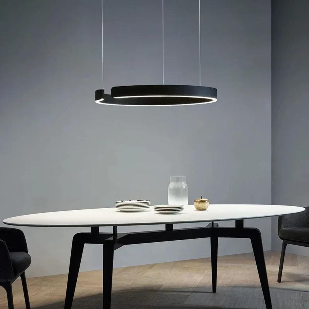 Suspension Luminaire en Anneau | Style Contemporain