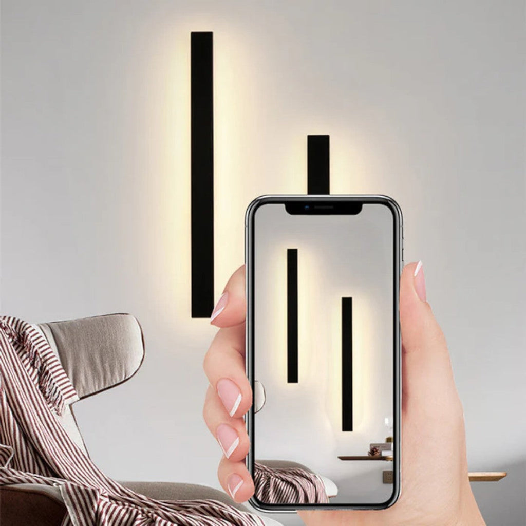 Contemporary Wall Light with Motion Detector