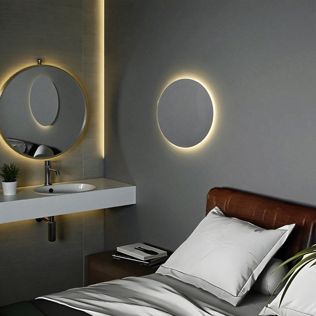 Applique Murale LED Ronde au Design Contemporain