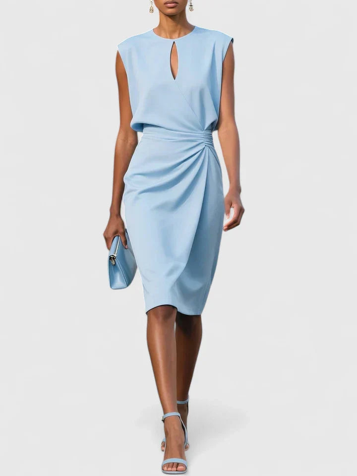 Robe Mini Formelle Pour Femmes Élégante Soirée Sophistiquée Enveloppante Coupe Flatteuse Polyvalente – Lisandrah