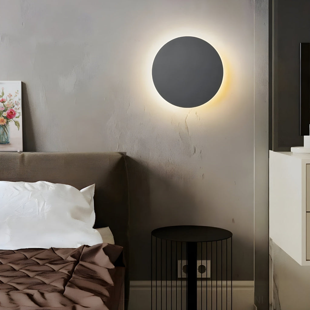 Applique Murale LED Ronde au Design Contemporain