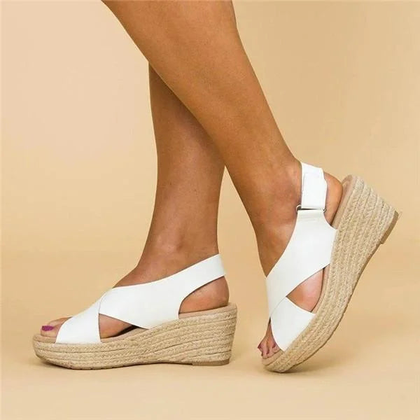 Sandales Orthopédiques Femme avec Semelle Rembourrée et Semelle Contour Wedge Respirantes – Neve