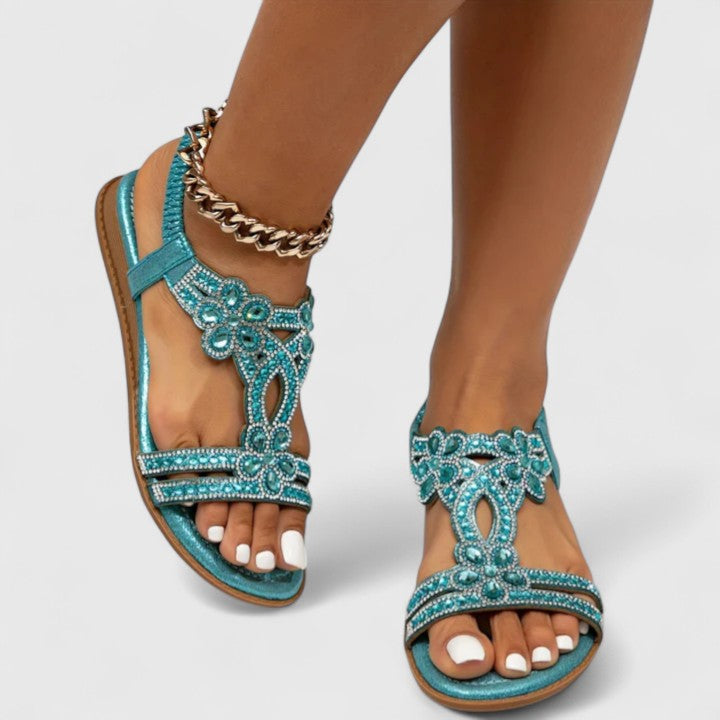 Sandales Plates Orthopédiques pour Femmes Semelle de Stabilité Soulagement de la Pression Anti-Fatigue Élégantes – Khalessi