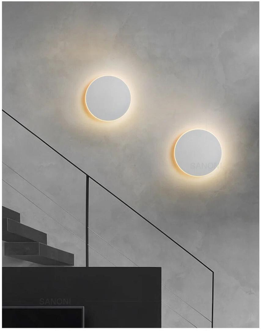 Applique Murale LED Ronde Chic | Design Intérieur Contemporain