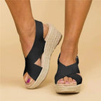 Sandales Orthopédiques Femme avec Semelle Rembourrée et Semelle Contour Wedge Respirantes – Neve