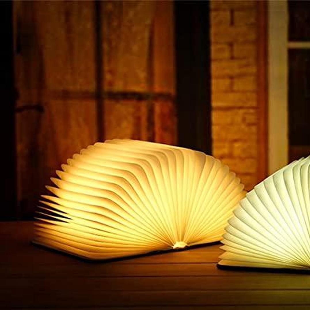 Lampe LED en Design de Livre