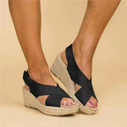 Sandales Orthopédiques Femme avec Semelle Rembourrée et Semelle Contour Wedge Respirantes – Neve