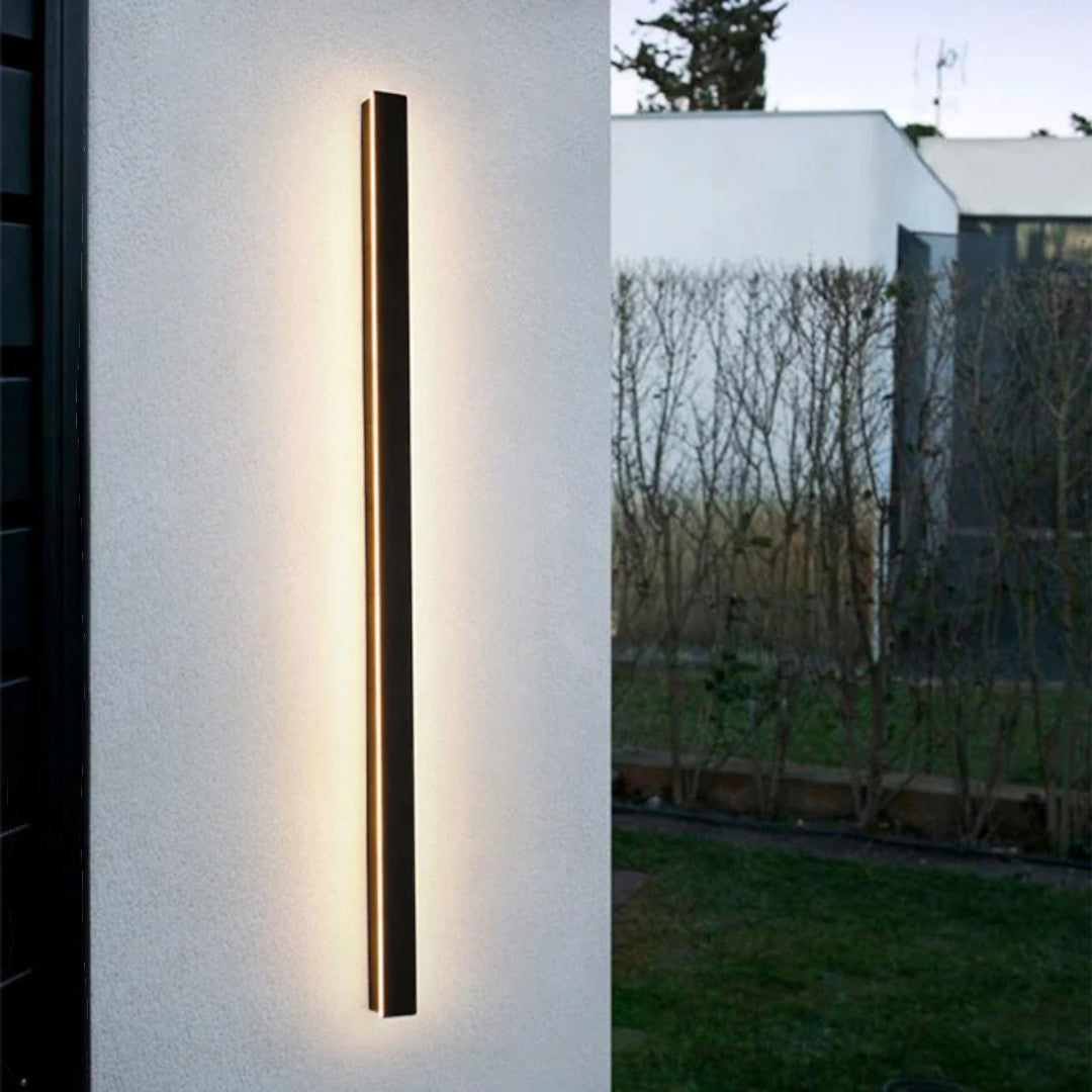 Contemporary Wall Light with Motion Detector