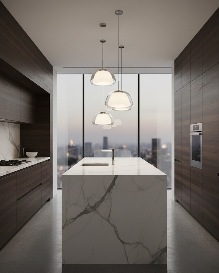 Plafonnier Élégant | Style Japandi pour Intérieurs