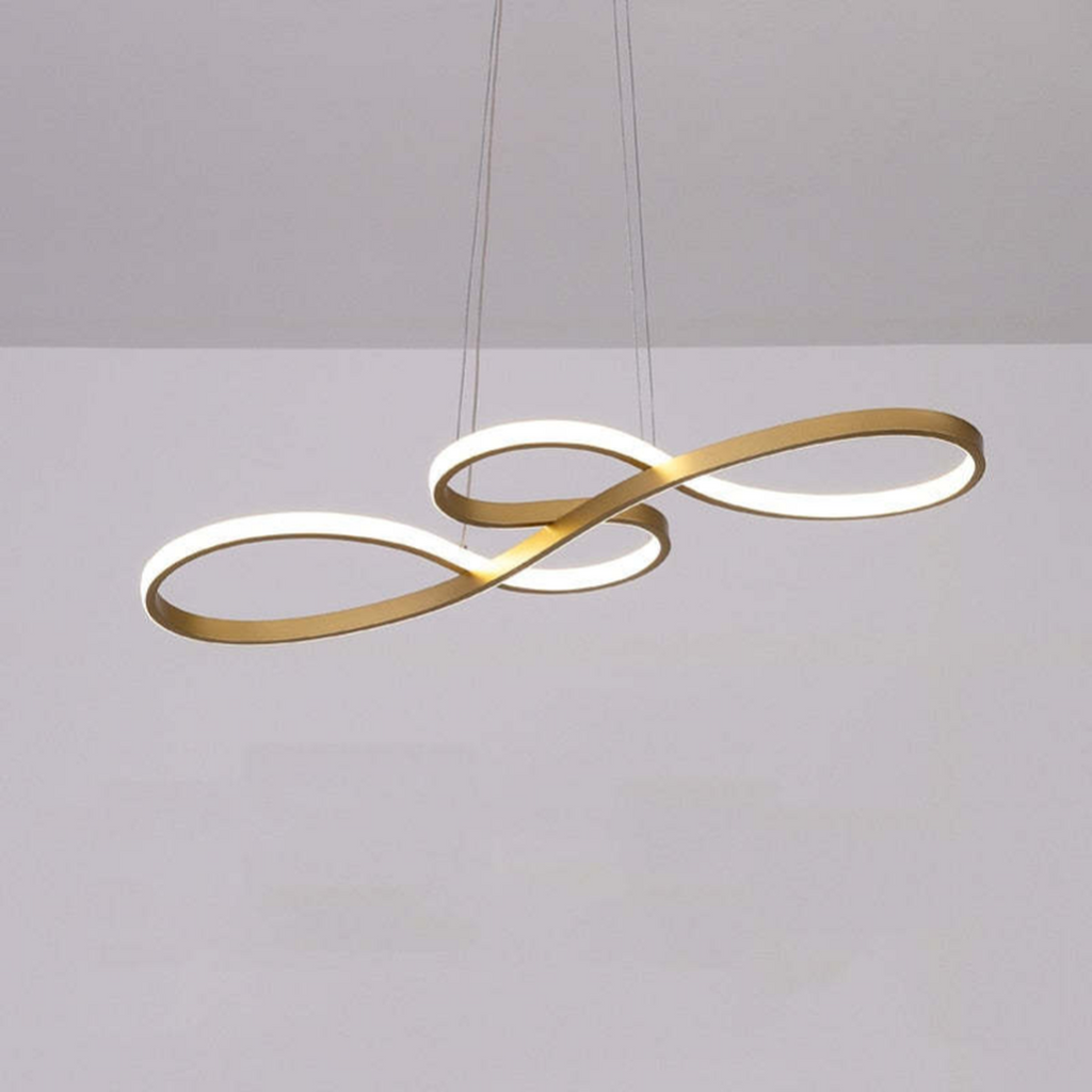 Suspended LED Lamp with Musical Notes | Contemporary Design