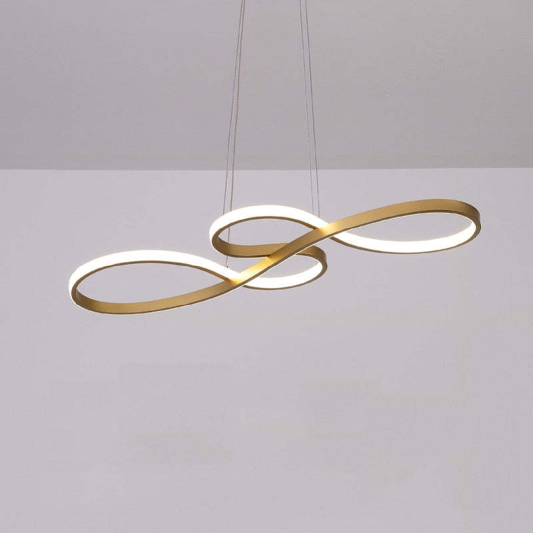 Suspended LED Lamp with Musical Notes | Contemporary Design