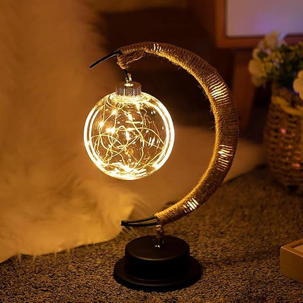 Lampe Lunaire Rétro | Décorations Élégantes