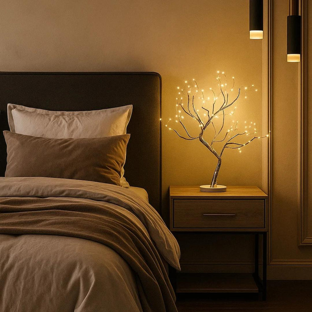 Lampe de Table Arbre à Branches Réglables | LED